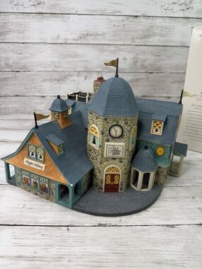 Department 56 BAY STREET SHOPS - Seasons Bay Christmas village Read Details